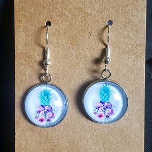 16mm dangle stud- pineapple